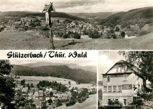 Stuetzerbach Panorama HO Gaststätte Erholung