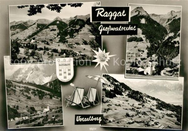 Raggal Landschaftspanorama Grosswalsertal Alpe