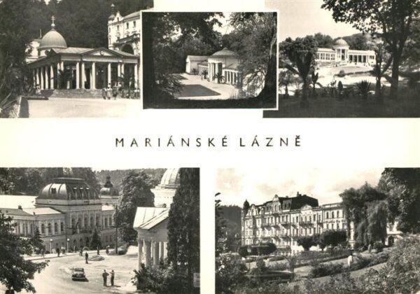 Marianske Lazne Rudolphsquelle Kurhaus Kurhotel Kolonna
