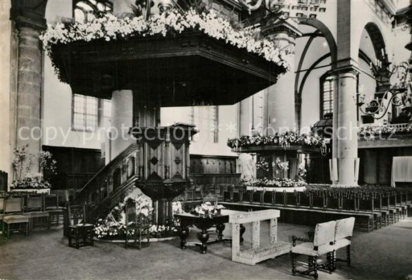 Amsterdam Niederlande Interieur Westerkerk