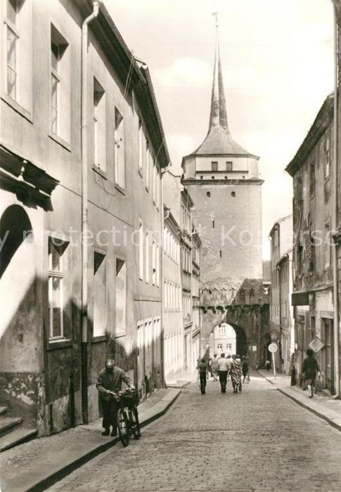 Bautzen Schülerstrasse mit Schülerturm