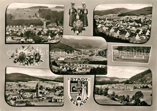 Elzach Teilansichten Luftkurort im Schwarzwald