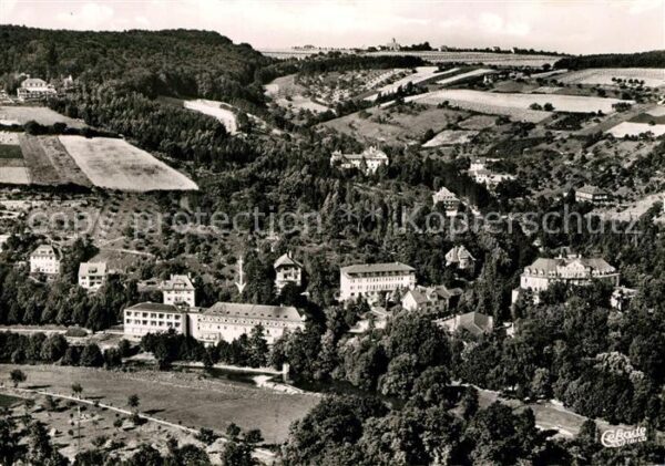 Bad Mergentheim Sanatorium am Frauenberg Fliegeraufnahm
