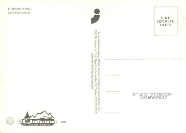 St Johann Tirol Speckbacherstrasse Innenstadt – Bild 2