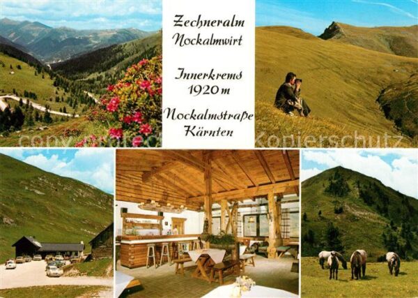 Kremsbruecke Zechneralm Nockalmwirt Berggaststätte P