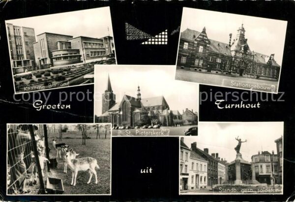 Turnhout Kazerne Blairon Stationsgebouw St Piete