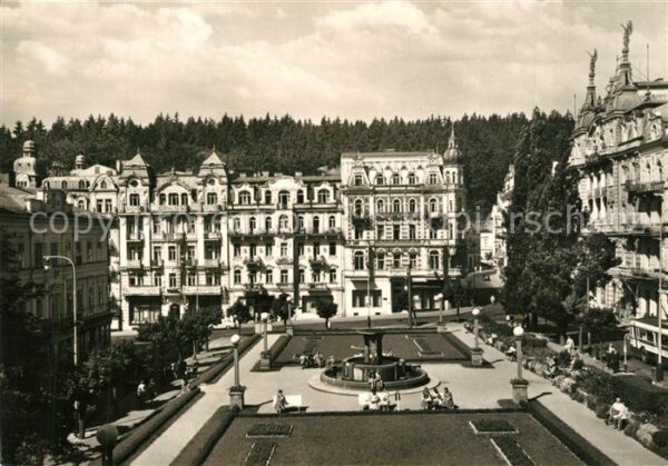 Marianske Lazne Mirove namesti Friedensplatz