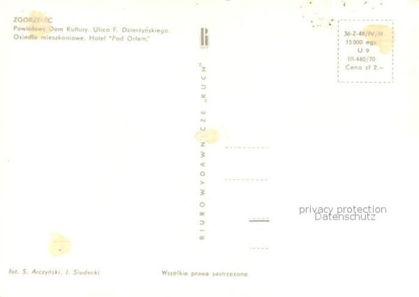 Zgorzelec Powiatowy Dom Kultury Ulica F. Dzierzyn – Bild 2