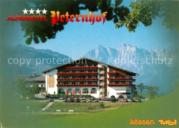 Koessen Tirol Alpenhotel Peternhof Alpen