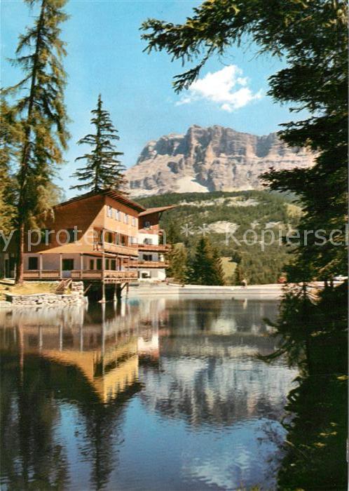 Badia Suedtirol Val Badia Dolomiti Lago Somunt verso Mo