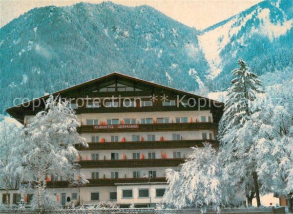 Bad Hofgastein Kurhotel Germania Alpen im Winter