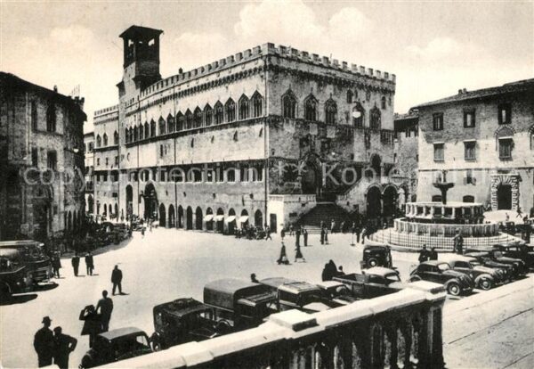 Perugia Palazzo Comunale e Piazza IV Novembre