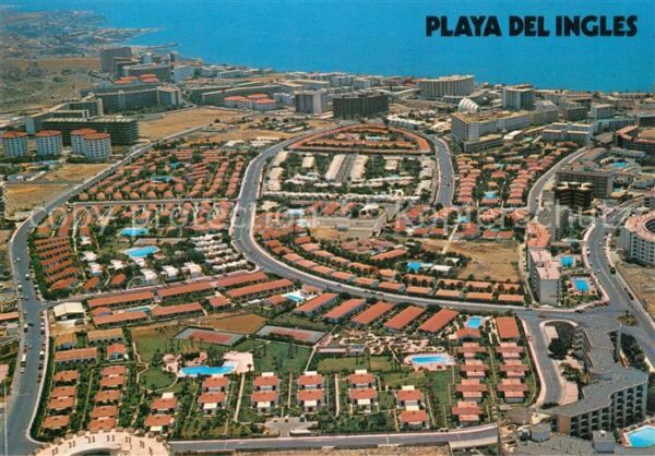 Playa del Ingles Vista aérea