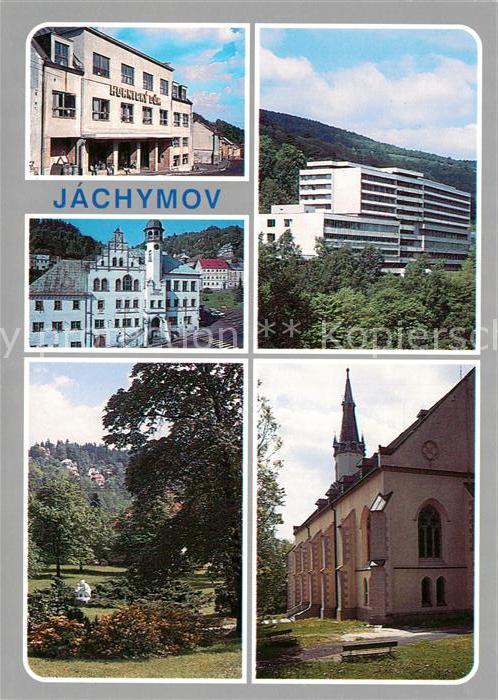 Jachymov Hornicky dum Rathaus Sanatorium Park Ki