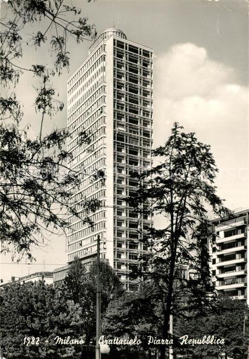 Milano Grattacielo Piazza Repubblica Hochhaus