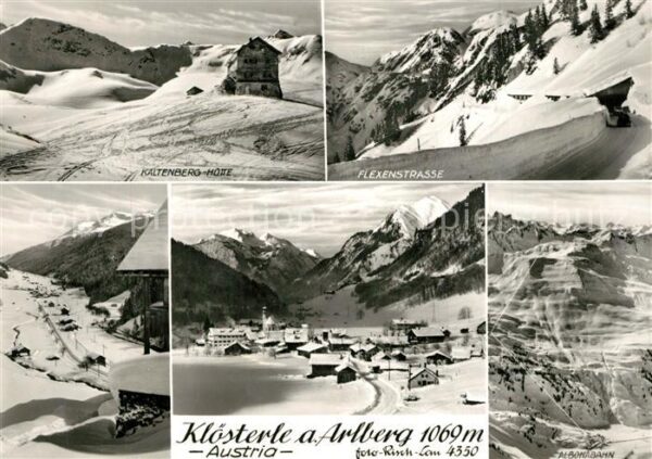 Kloesterle Vorarlberg Kaltenberghütte Flexenstrasse Albonabah