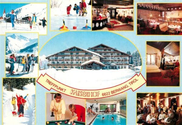 Berwang Tirol Sporthotel Kaiserhof Wintersport