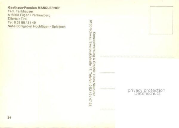 Fuegen Gasthof Pension Mandlerhof Restaurant – Bild 2