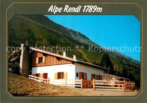 St Jakob Arlberg Alpe Rendl