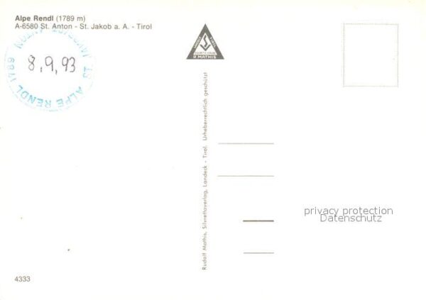 St Jakob Arlberg Alpe Rendl – Bild 2