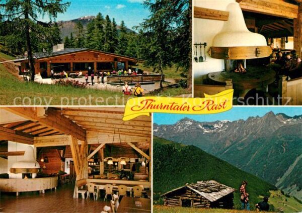 Ausservillgraten Thurntaler Rast Berggasthof Alpenpanora