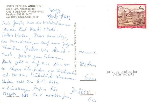 Oberau Wildschoenau Tirol Hotel Pension Angerhof – Bild 2