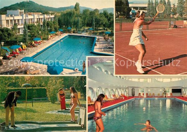 Abano Terme Hotel Ermitage Bel Air Swimming Pool Ha