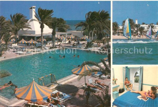 Jerba Harl Club Swimming Pool Windsurfen