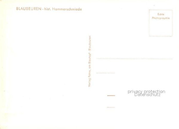 Blaubeuren Historische Hammerschmiede am Blautopf – Bild 2