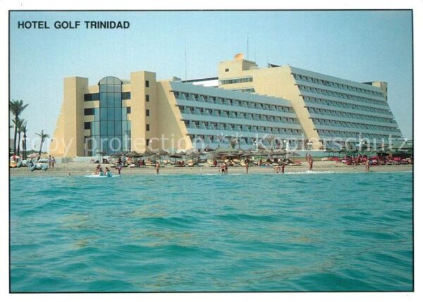 Roquetas de Mar Hotel Golf Trinidad Ansicht vom Meer au