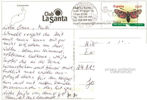 Lanzarote Kanarische Inseln Club La Santa Sportanlagen Fliegeraufna – Bild 2