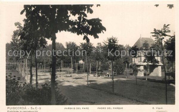 Puigcerda Passeig del Parc