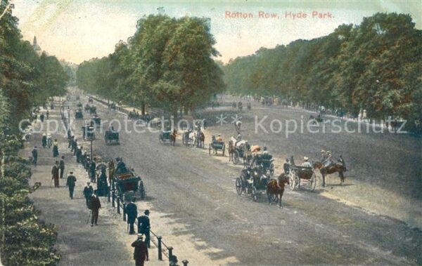 London Rotton Row Hyde Park