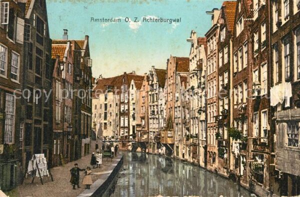 Amsterdam Niederlande Achterburgwal