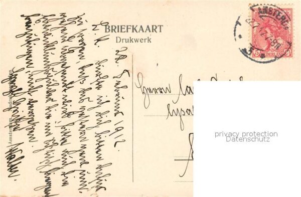 Amsterdam Niederlande Achterburgwal – Bild 2