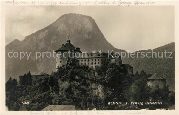 Kufstein Tirol Festung Geroldseck