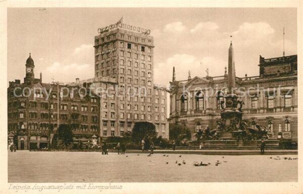 Leipzig Augustusplatz Europahaus