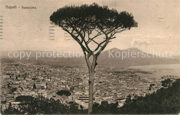 Napoli Neapel Panorama