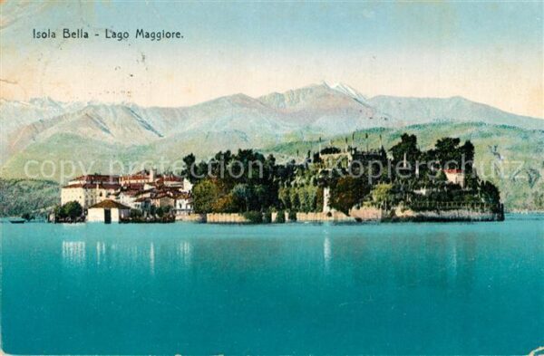 Isola Bella Lago Maggiore Panorama