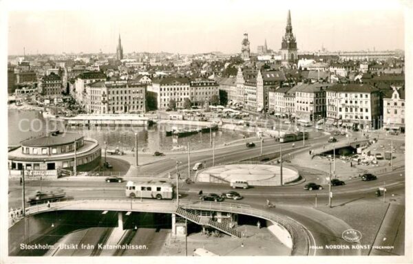 Stockholm Panorama vom Katarinahissen
