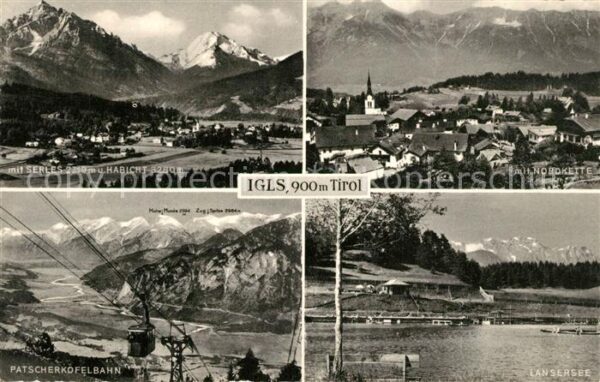 Igls Tirol Lansersee Patscherkofelbahn Nordkette
