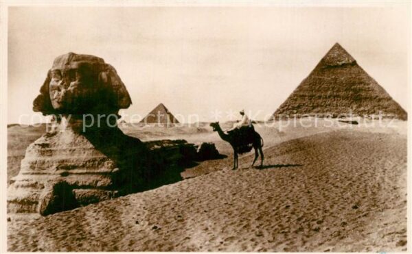 Cairo Egypt Great Sphinx Pyramide