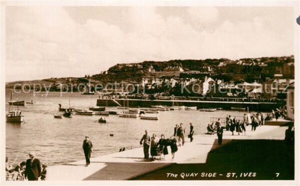 St Ives Cornwall Quai Side
