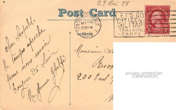 San Francisco California Hotel Mark Hopkins Towering – Bild 2