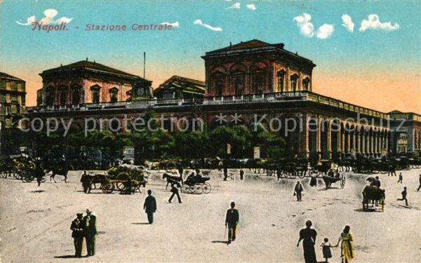 Napoli Neapel Stazione Centrale