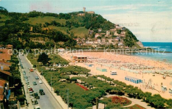 San Sebastian  Pais Vasco ES Strand Mont Igueldo
