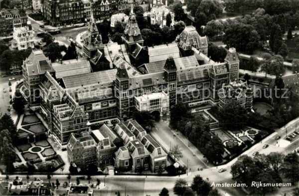 Amsterdam Niederlande Fliegeraufnahme Rijksmuseum