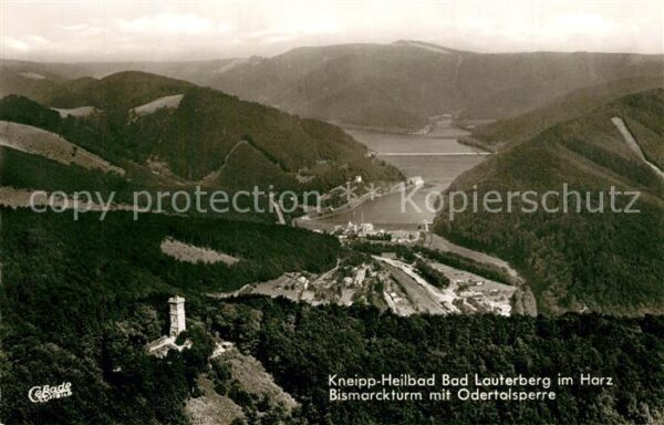 Bad Lauterberg Bismarckturm Odertalsperre Fliegeraufna