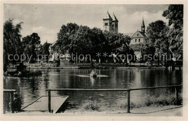 Bad Klosterlausnitz Kirche Gondelteich