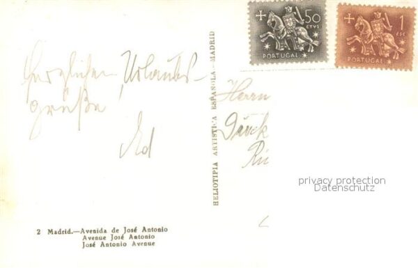 Madrid Spain Avnida de Jose Antonio – Bild 2